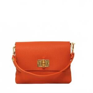 NEW GERMAN FUENTES daria clutch in orange